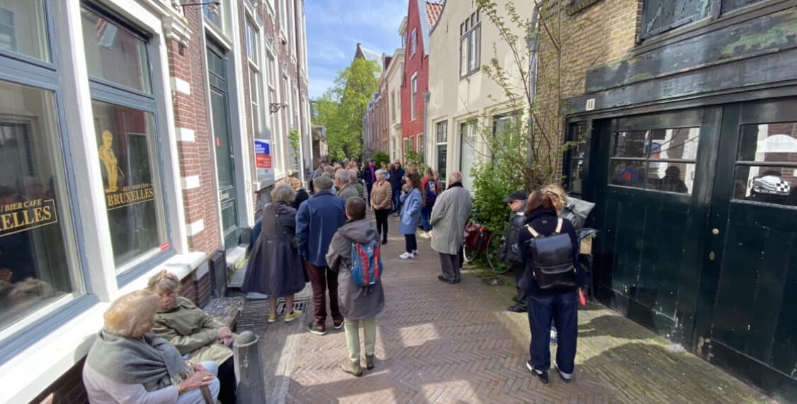 Laatste keer joods gemeentegebouw in deze staat trekt massaal publiek: ‘Niet verwacht’