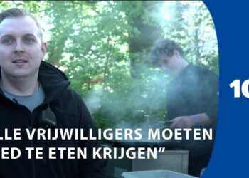 Catering coördinator Tom Mulder geeft een indrukwekkend kijkje in de keuken van bevrijdingspop
