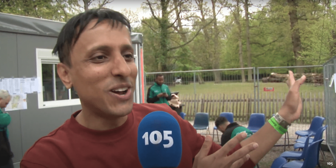 Wat vrijheid betekent voor fakkeldrager Osama Isaac