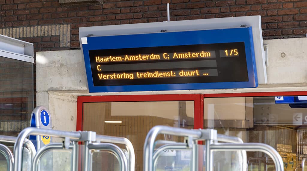 NS-storing toch niet verholpen, mogelijk ook in de ochtend hinder