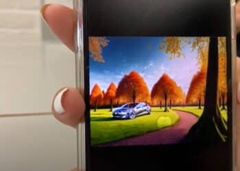 Scholier Livia maakt met kunstmatige intelligentie kunst over duurzame toekomst