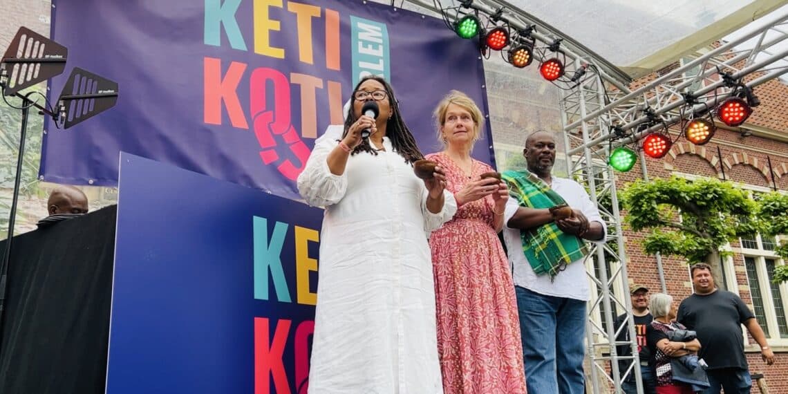 In Frans Hals Museum eerste grote Keti Koti viering: “Later hopelijk in heel de stad”