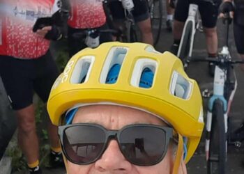 Frank uit Heemstede fietste naar Kopenhagen voor de Hartstichting: “Je neemt elkaar op sleeptouw en komt blij over de finish”