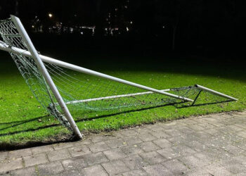 Sportvereniging United Davo betreurt het slopen van twee voetbaldoelen: “Vernieling gaat te ver”