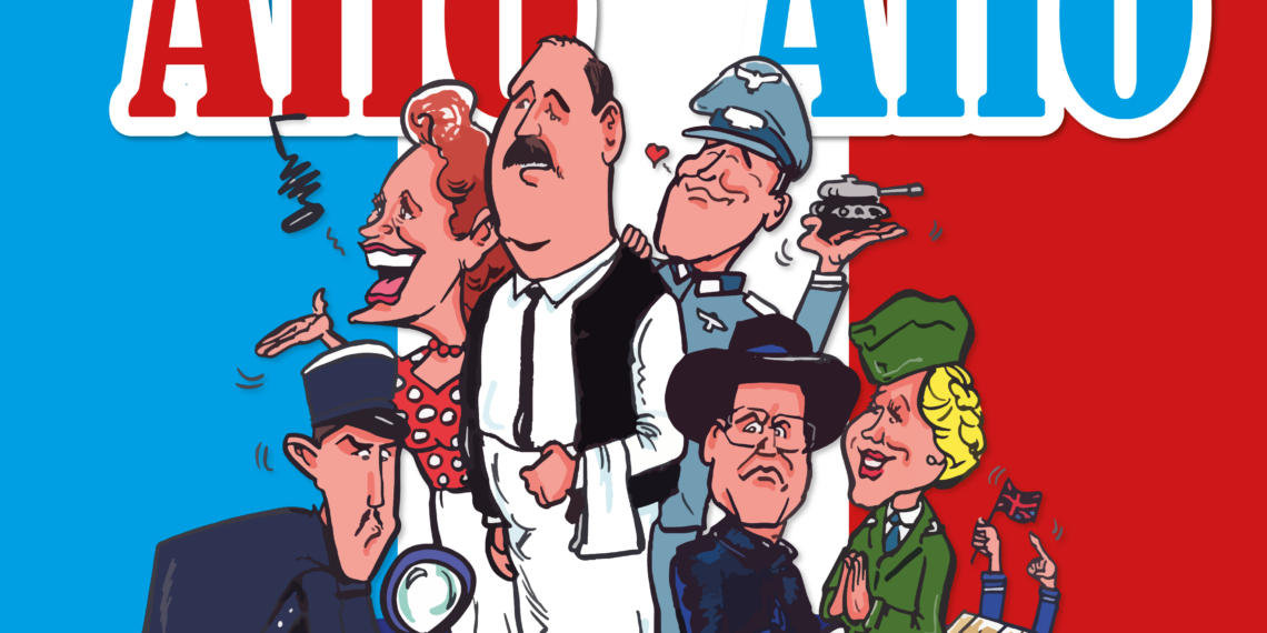 ‘Allo Allo!’ is de jubileumvoorstelling van Toneelvereniging Wim Hildering