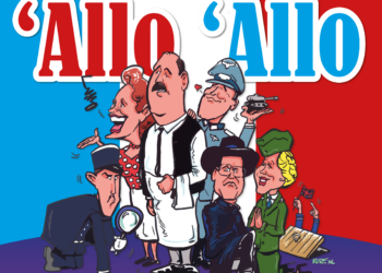 ‘Allo Allo!’ is de jubileumvoorstelling van Toneelvereniging Wim Hildering
