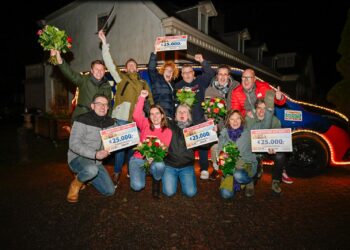 Straatprijs van de Postcode Loterij gevallen in Heemstede: “Dit kan je niet bevatten”