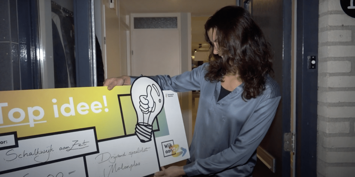 Schalkwijk heeft gekozen, ‘Drijvend vlot in de Molenplas’ gaat er komen: “Ontzettend leuk!”