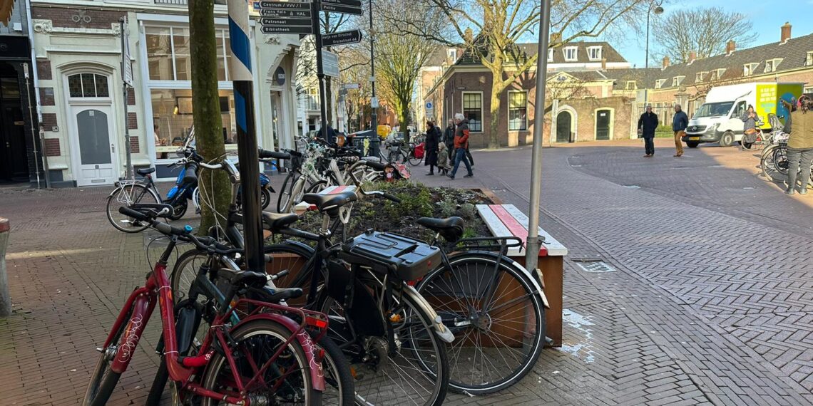 Centrum Haarlem binnenstad fietsen