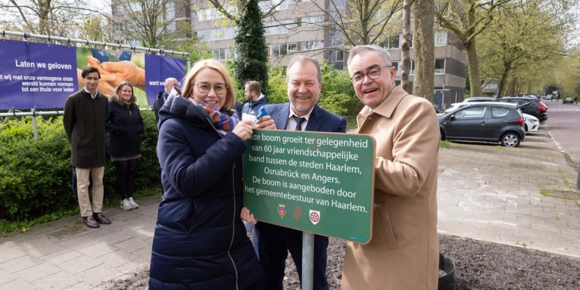 Haarlem al zestig jaar bevriend met zustersteden Osnabrück en Angers