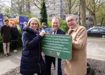 Haarlem al zestig jaar bevriend met zustersteden Osnabrück en Angers