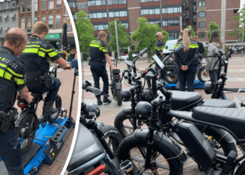 Eerste grote fatbike controle in Haarlem levert veertien boetes op: “Het is nodig”