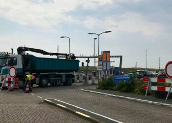 Zandvoort P Zuid parkeerplaats