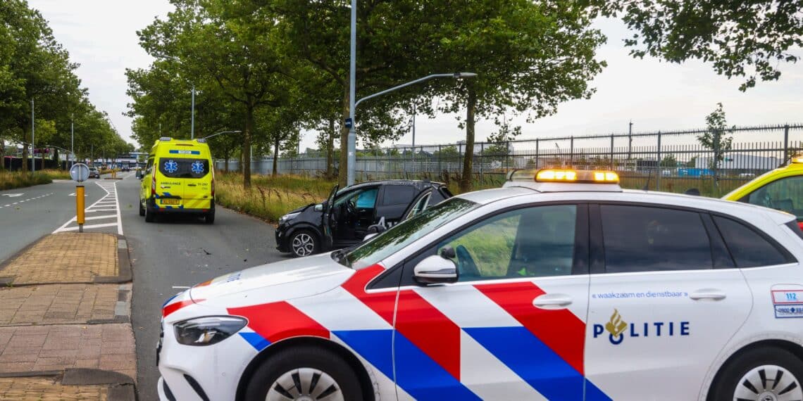 Botsing Waarderpolder politie