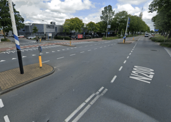 Ondernemersvereniging kritisch op proef afsluiting kruising Oudeweg: “We hadden liever stoplichten”