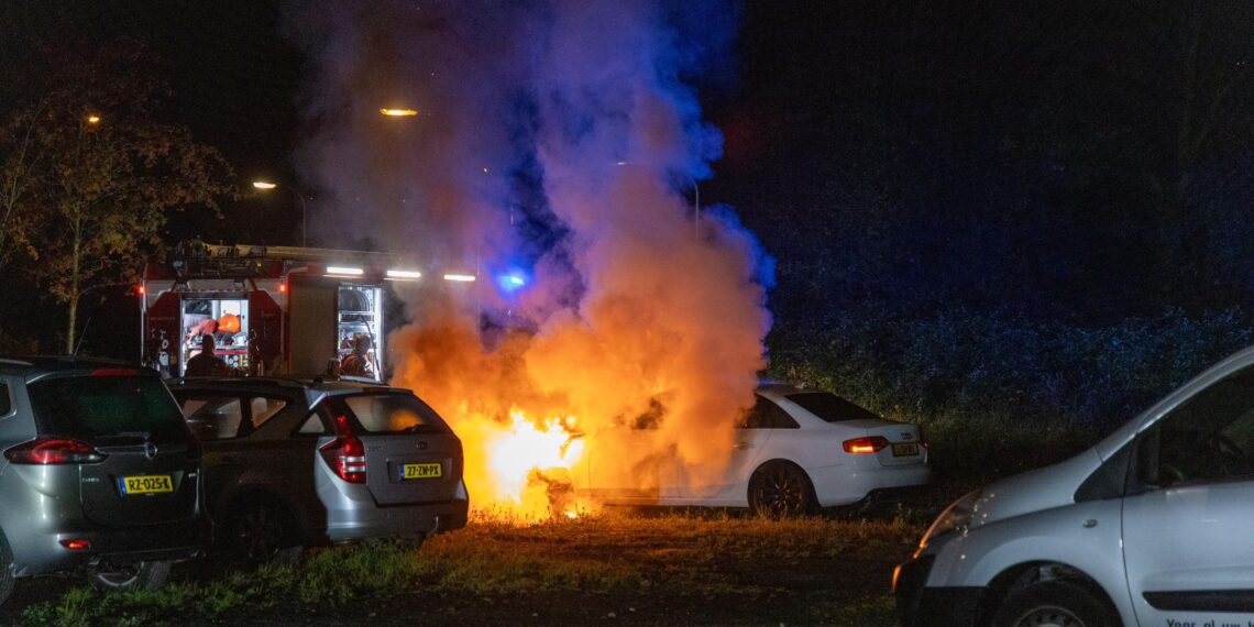 Autobrand Haarlem W.F. Hermansstraat