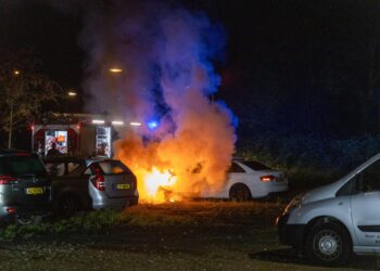 Autobrand Haarlem W.F. Hermansstraat