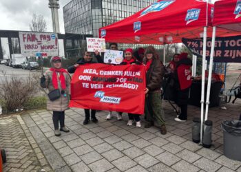 Staking bij IKEA Haarlem: medewerkers eisen betere arbeidsvoorwaarden