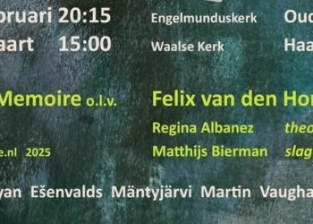 Doulce Memoire zingt ‘No More Shakespeare?’ ondere andere in Haarlem