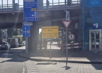 Zandvoortselaan bij Heemstede-Aerdenhout dicht door werkzaamheden ProRail, bus 80 wordt omgeleid