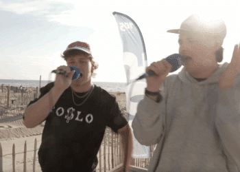 105 Aan Zee: rapgroep Poslo gaat los tijdens optreden op strand