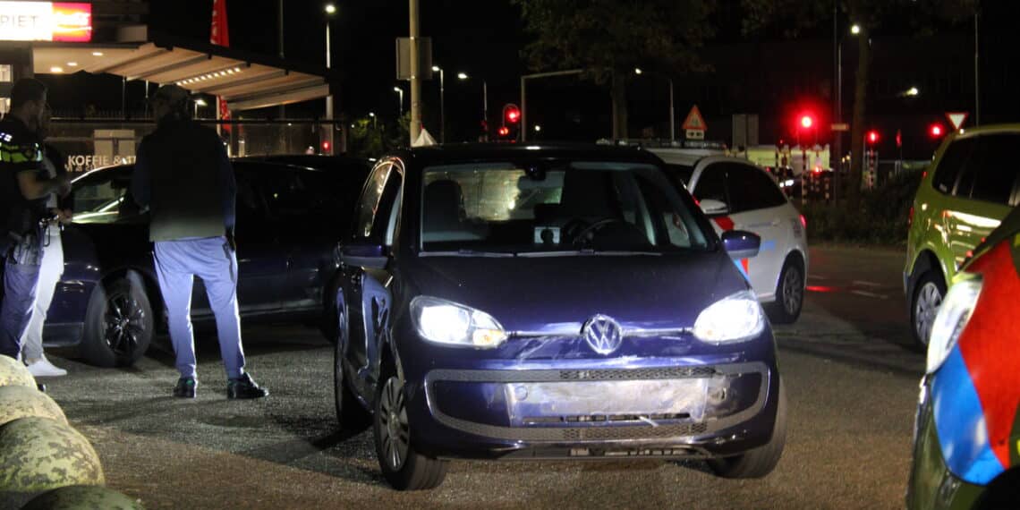 Botsing op Belgiëlaan nadat man op verkeerde rijstrook reed