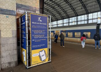 Twee weken minder treinen van en naar Haarlem door spoorwerkzaamheden