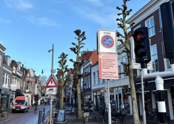 Fietsparkeerverbod in deel Grote Houtstraat in Haarlem