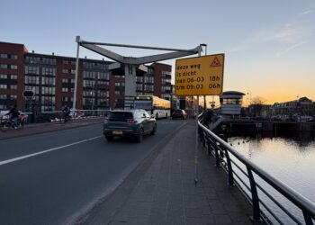 Langebrug in Haarlem dit weekend dicht door werkzaamheden